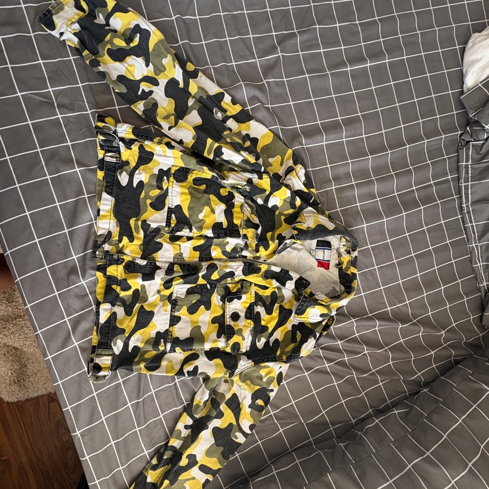 Camouflage Jean Jacket